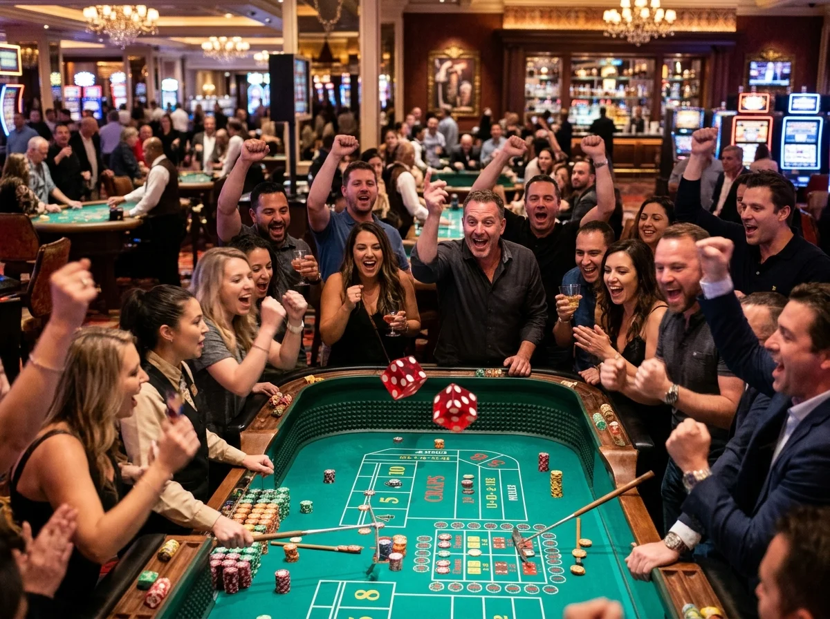Craps sur Magical Spin
