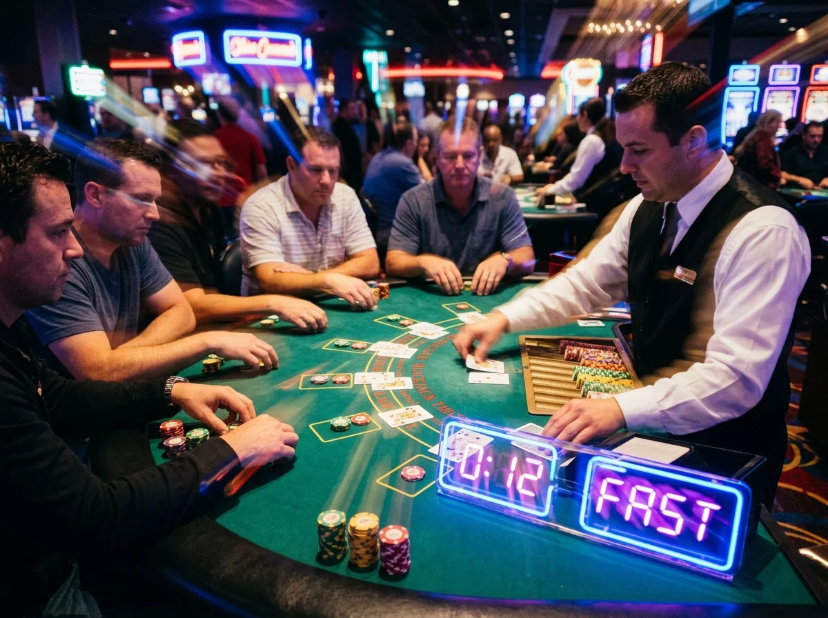 Speed Blackjack sur Magical Spin