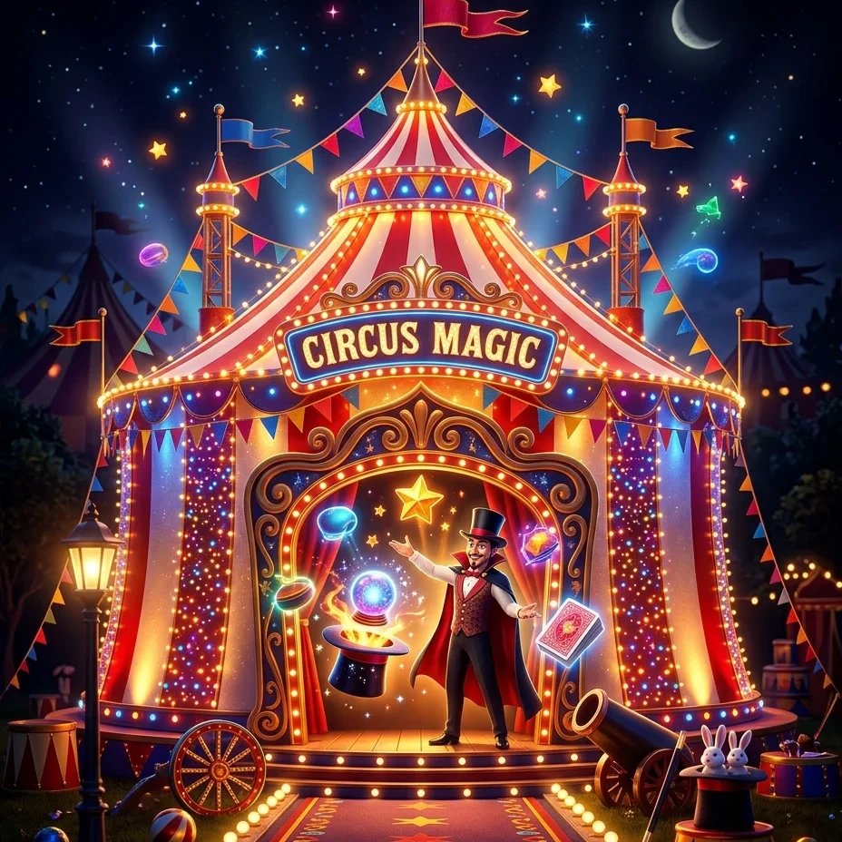 Magic Circus sur Magical Spin