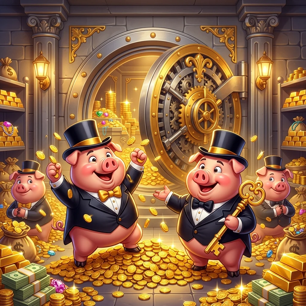 Piggy Riches sur Magical Spin